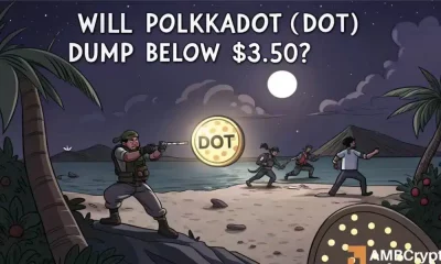 Polkadot alcanza el soporte clave: evaluar las probabilidades de la reversión alcista de Dot