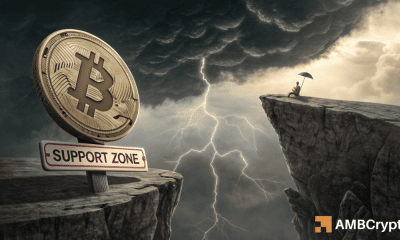 ¡El apoyo clave de Bitcoin bajo amenaza! - BTC podría caer a $ 82k si ...