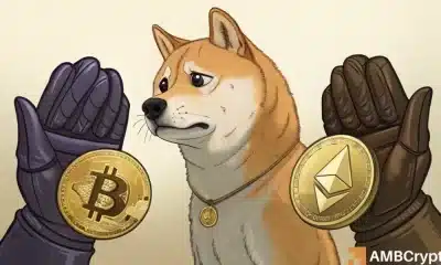 Por qué los comerciantes huyen de Dogecoin incluso cuando Bitcoin, Ethereum se mantiene fuerte